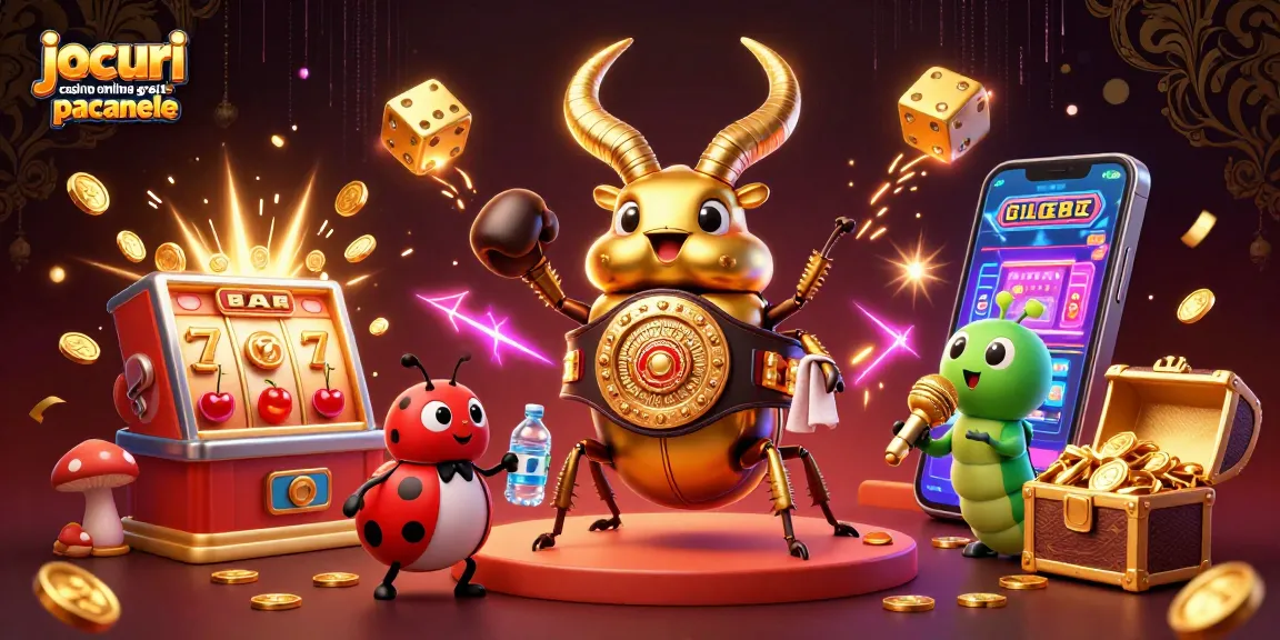 Joacă jocuri casino online gratis păcănele cu personaje cartoon pline de energie și jackpoturi ce explodează.