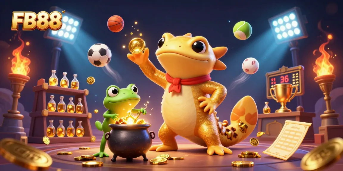 Engage in thrilling gameplay at FB88 with vibrant sports elements and enchanting 3D characters.