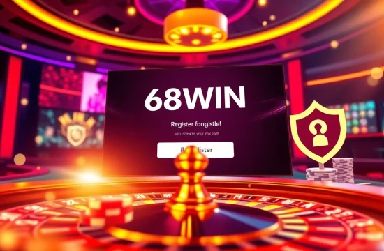 Engaging image showcasing the excitement of đăng ký 68win at a luxury online casino.