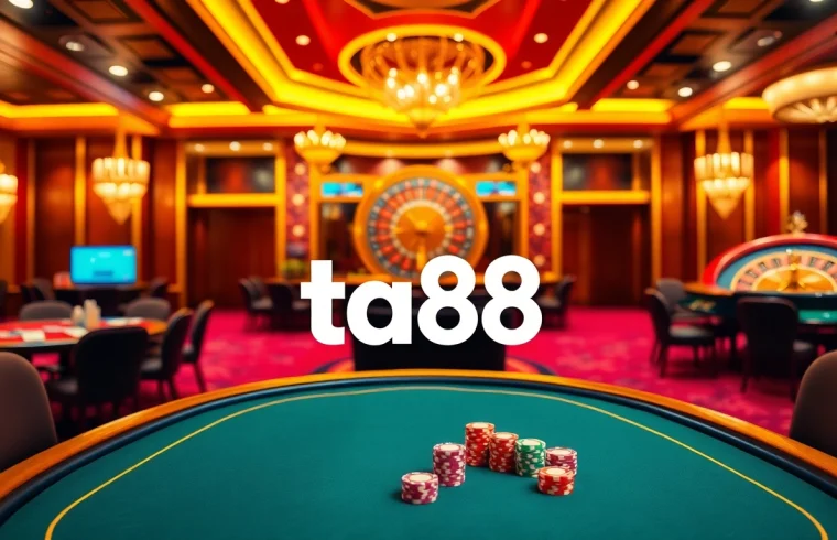 Experience exhilarating gameplay at ta88 with vibrant casino action and thrilling betting moments.