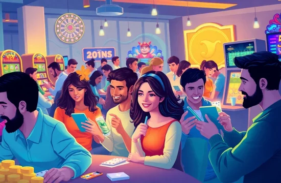 Engaging online gaming experience at https://566.beauty/ with diverse players enjoying casino games.