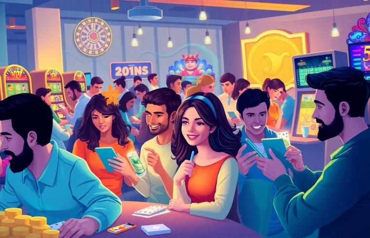 Engaging online gaming experience at https://566.beauty/ with diverse players enjoying casino games.