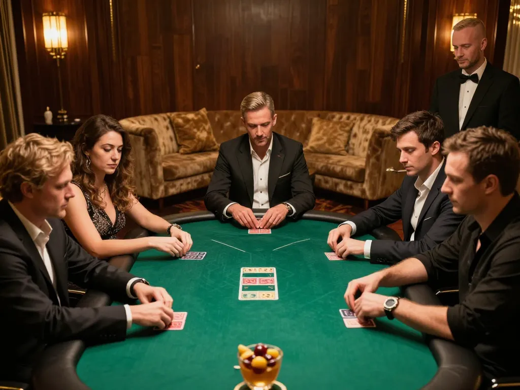 Twinning excitement at a VIP poker game with strategic plays at Twin68